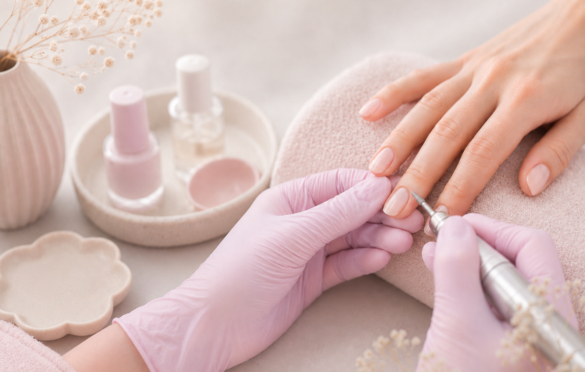 manicure kombinowany